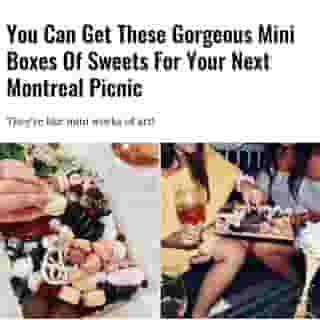 Summer is great for being outside with your besties over good food and maybe even a drink in hand. But if you're looking for a sweet treat that'll take your Montreal picnic or your backyard get together to the next level, then order one of these adorable sweet tables to go from MTL Avec Amour. And that's exactly what they're made of: love. ⁠
⁠
Click the link in @mtlblog bio for the full story! ⁠
⁠
📸 : Courtesy of Mtl Avec Amour⁠
