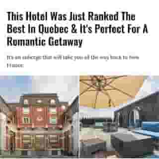 What makes a good hotel stay? Is it waking up to a Danish and a cup of coffee? A dry martini from the lobby bar? Or is it being immersed in a historical experience amidst opulent décor? Quebec City's Auberge Saint-Antoine can give you all of that, and more. ⁠
⁠
Click the link in @mtlblog bio for the full story! ⁠
⁠
📸 : Courtesy of Auberge Saint-Antoine⁠
