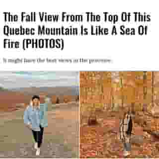 Look closely and you might notice a hint of yellow and brown in the leaves. In the blink of an eye, Quebec's emerald green forests will transform into seas of fiery oranges, blood reds, and brilliant yellows. You'll need a high vantage point to fully appreciate them. ⁠
⁠
Click the link in @mtlblog bio for the full story! ⁠
⁠
📸 : @anabelle0012 & @laurielaliberte ⁠
⁠
#mtl #quebec