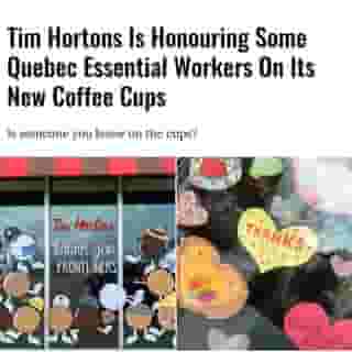 You might spot some local names next time you take a sip of Tim Hortons coffee. To celebrate heroes across Canada, Tim Hortons has rolled out new coffee cups covered with the names of essential workers and do-gooders who helped their communities at the peak of the health crisis.⁠
⁠
Click the link in @mtlblog bio for the full story! ⁠
⁠
📸 : @timhortons⁠
⁠
#timhortons #mtl #montreal
