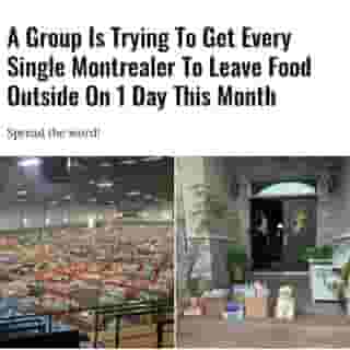 A food drive of epic proportions is happening in Montreal and you don't even have to leave your house to participate. On September 13, 2020, all Montrealers are invited to take part in perhaps the city's biggest-ever food drive: the "Miracle du 13 Septembre." ⁠
⁠
Click the link in @mtlblog bio for the full story! ⁠
⁠
📸 : Miracle du 13 Septembre⁠
⁠
#mtl #mtlnews