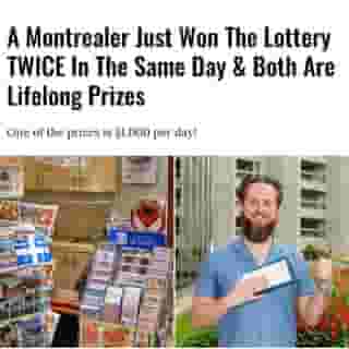 His odds of winning the jackpot alone were one in 13,348,188! ⁠
⁠
Click the link in @mtlblog bio for the full story! ⁠
⁠
📸: Dennizn via @dreamstime & @lotoquebec_officiel⁠
⁠
#lotoquebec #lottery #montreallottery