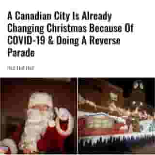 This year, COVID-19 and Christmas could overlap and one Canadian city is already changing a classic holiday event. There will be a reverse Santa Claus parade because of the pandemic.⁠
⁠
Click the link in @mtlblog bio for the full story! ⁠
⁠
📸: Royale Greater Moncton Santa Claus Parade via @facebook⁠
