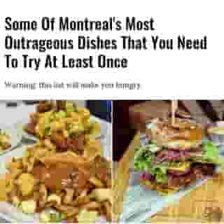 There are so many outrageous foods that can be had in Montreal that we decided to create a list to help guide you towards the weirdest and wildest dishes in the city. 😋⁠
⁠
Click the link in @mtlblog bio for the full story! ⁠
⁠
📸: @eatdirtydogs & @jacksaloonofficiel⁠
⁠
#montrealeats #tastemontreal #mtlfood #mtlfoodie⁠
