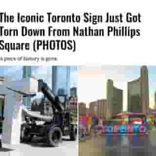 A short-lived monument and a piece of the 6ix’s history has been torn down. The Toronto sign, an iconic attraction and tourist spot for the city, has been deconstructed and will be replaced with a more stable version. The new installment should be up next week. ⁠
⁠
*Click the link in @narcitycanada bio for the full story! 👈⁠
⁠
📸: @johntory & Roxana Gonzalez via @dreamstime