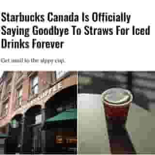 It's time to say goodbye. Starbucks Canada straws for iced drinks are officially gone across the country so there's a new way to sip now. However, there are still ways to get one if you really want to.⁠
⁠
*Click the link in our bio for the full story! 👈⁠
⁠
📸: TR via @unsplash & @starbuckscanada⁠
⁠
#starbuckscanada #starbucks #starbucksstraw