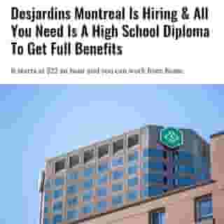 If you’re looking for a job, Desjardins is hiring… and it’s not just the salary that will get you excited!⁠
⁠
Click the link in @mtlblog bio for the full story! ⁠
⁠
📸 : Jerome Cid via @dreamstime⁠
⁠
#montreal #jobs #mtljobs⁠
