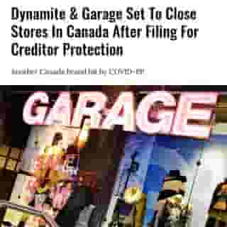 The Montreal company behind Dynamite and Garage filed for creditor protection amid the ongoing pandemic. Groupe Dynamite, which owns the two brands, said in a press release that 2020 was off to a good start but COVID-19 measures have been a major hit to them. ⁠
⁠
*Click the link in our bio for the full story! 👈⁠
⁠
📸: bargainmoose via @wikicommons