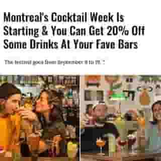 Cheers to discounted drinks! 🥂⁠
⁠
Click the link in @mtlblog bio for the full story! ⁠
⁠
📸 : @invasioncocktail ⁠
⁠
#mtl #cocktails #drinks⁠
