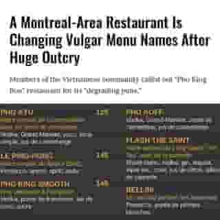 The decision comes after members of the Montreal Vietnamese community heavily criticized the restaurant for misrepresenting the Vietnamese language and culture. An online petition to change the restaurant name got over 6,700 signatures.⁠
⁠
Click the link in @mtlblog bio for the full story! ⁠
⁠
📸: via Pho King Bon⁠
⁠
