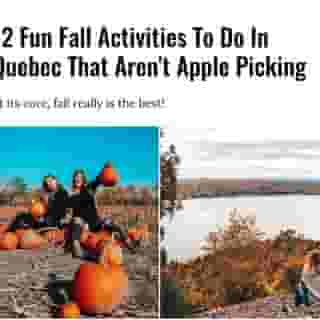 Ah, fall. There really isn't anything quite like it. So many beautiful sites to see and so many fun Quebec activities to do. Yep, even more than just apple picking. So many, in fact, that you can have your pick of them instead.⁠
⁠
Click the link in @mtlblog bio for the full story! ⁠
⁠
📸 : @allisonelang & @hello_panducci ⁠
⁠
#quebec #fall #autumn