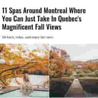 It's no secret that fall in Quebec is beyond compare. The stunning colours of the changing leaves make for breathtaking views all around the province. And there's no better place to enjoy the views than from the pool at the spa. 🍂⁠
⁠
Click the link in @mtlblog bio for the full story! ⁠
⁠
📸 : @balneaspa⁠
⁠
#mtl #montreal #spa