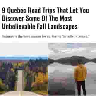 What activity is more exciting than going on an adventure with your favourite person, while the landscapes of Quebec reach their peak of beauty? The regions of our province hide wonders throughout the year, but fall has a little something special that makes it perfect for discovering enchanting sites. ⁠
⁠
Click the link in @mtlblog bio for the full story! ⁠
⁠
📸 : @travelwith_caro & @el__pedrito__ ⁠
