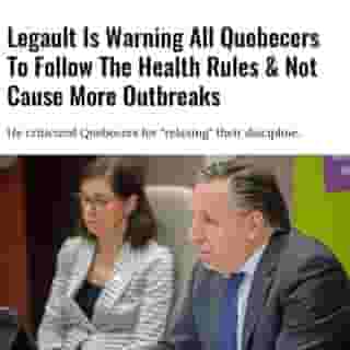 Premier François Legault is reiterating his warning to all Quebecers to follow the health rules and not cause more outbreaks. After noticing a decrease during the summer months, Legault explained that for the past two weeks, health experts have observed an increase in the number of new positive COVID-19 cases in Quebec. ⁠
⁠
Click the link in @mtlblog bio for the full story! ⁠
⁠
📸: @francoislegault.pm⁠
