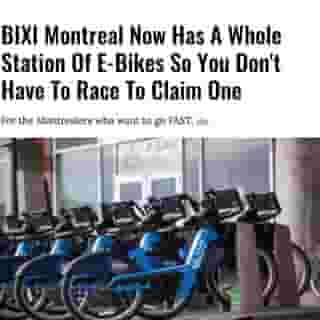 BIXI and the City of Montreal, in partnership with Hilo, announced today that the biking network's "first electric bike-sharing station" was officially launched today, Wednesday, September 2.⁠
⁠
Click the link in @mtlblog bio for the full story! ⁠
⁠
📸: @biximtl⁠
