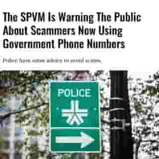 Police have some advice to avoid scams.⁠
⁠
Click the link in @mtlblog bio for the full story! ⁠
⁠
📸:: Jerome Cid via @dreamstime⁠
