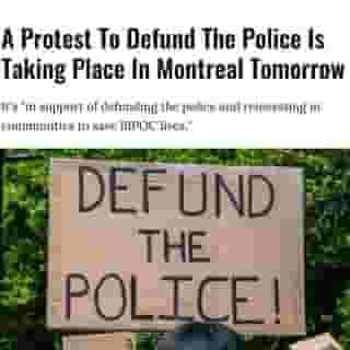 "On Saturday, August 29, groups across multiple Canadian cities, including Montreal, are holding protests with the aim of having their voices heard about the matter of defunding the police."⁠
⁠
Click the link in @mtlblog bio for the full story! ⁠
⁠
📸: Fiora Watts via @dreamstime⁠
