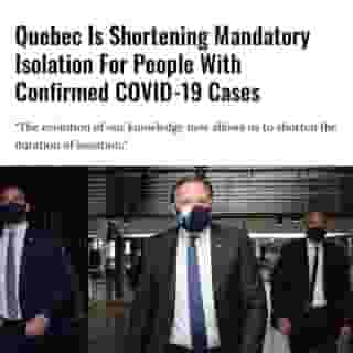 Quebec's health ministry and the Institut national de santé publique (INSPQ) have decided to shorten the mandatory COVID-19 isolation period to 10 days.⁠
⁠
Click the link in @mtlblog bio for the full story! ⁠
⁠
📸: @francoislegault.pm⁠
