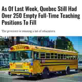 "We are doing the maximum to ensure a good return to school for everyone."⁠
⁠
Click the link in @mtlblog bio for the full story! ⁠
⁠
📸: Aurelien Kempf via @dreamstime⁠
