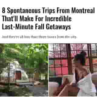 It seems that just like that, the leaves begin to change and fall is here — It seems like the cool weather and the change of colour in the trees happens at the last minute. But you can also start on a last-minute adventure with some spontaneous trips from Montreal that'll make for unforgettable fall experiences. 🍂⁠
⁠
Click the link in @mtlblog bio for the full story! ⁠
⁠
📸 : @parcomega & @_binas_ ⁠
⁠
#mtl #montreal #getaway #staycation #escape #fall #autumn