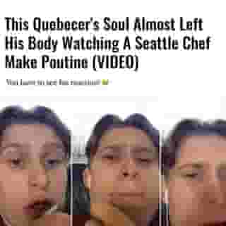 Another chef in the U.S. has tried to put their twist on poutine and this Quebecer is NOT having it.⁠
⁠
Click the link in @mtlblog bio for the full story! ⁠
⁠
📸 : hugovzn via @tiktok⁠
⁠
#montreal #quebec #quebecthings #poutine #tiktok #tiktokfamous ⁠
