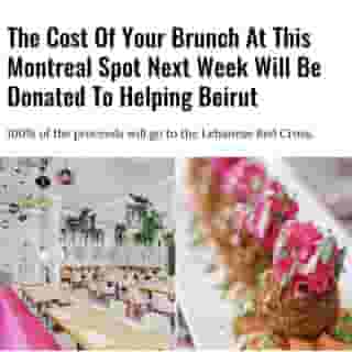 "We're a new restaurant, but with everything going on decided to come together as a community and to help out where we can. What happened was a tragedy, but we need to do our part." ⁠
⁠
Click the link in @mtlblog bio for the full story! ⁠
⁠
📸 : @zyaramontreal⁠
⁠
#mtl #montreal #brunch #lebanon #beirut #donation⁠
