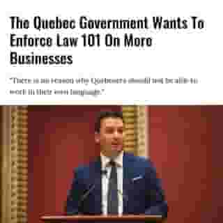 The government is working on a language "action plan" after a report from the OQLF showed over 60% of Montreal businesses asked new hires for English skills.⁠
⁠
Click the link in @mtlblog bio for the full story! ⁠
⁠
📸: @simonjolinbarrette_borduas⁠
