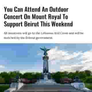 This Sunday, August 23, you can attend a concert on Mount Royal for a night of music and unity for the people of Lebanon. Like with so many tragedies, music becomes a form of therapy and expression and a way to bring people together when they need it most. ⁠
⁠
Click the link in @mtlblog bio for the full story! ⁠
⁠
📸 : Derek Robbins via @dreamstime⁠
⁠
#beirut #lebanon #support #montreal #mtl #canada