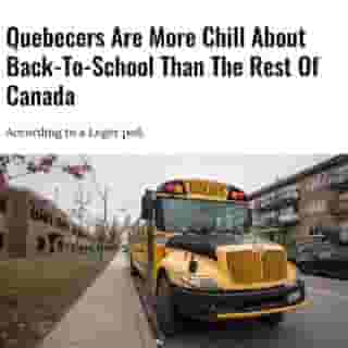 54% of Quebec kids are actually "excited and looking forward to the return."⁠
⁠
Click the link in @mtlblog bio for the full story! ⁠
⁠
📸: Jerome Cid via @dreamstime⁠
