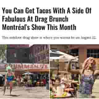Montreal's best hangover cure! 🤩⁠
⁠
Click the link in @mtlblog bio for the full story! ⁠
⁠
📸:  Drag Brunch Montréal via @facebook & @bruno_destombes⁠
