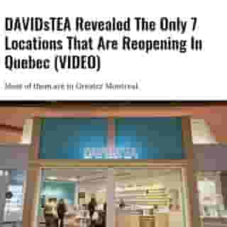 DAVIDsTEA recently announced that only 18 of its Canadian locations are going to reopen, seven of which will be in Quebec.⁠
⁠
Click the link in @mtlblog bio for the full story! ⁠
⁠
📸 : GoToVan via @flickr⁠
⁠
#davidstea #mall #montreal #covid #coronavirus #mtlnews #news #canadanews