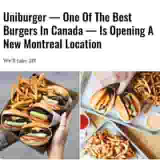 Here's what we know. 🍔 ⁠
⁠
Click the link in @mtlblog bio for the full story! ⁠
⁠
📸: @uniburger⁠
