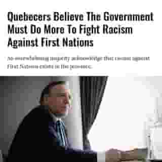 A new survey conducted by Leger shows that some progress has been made in terms of how residents view First Nations in the province, according to the Assembly of First Nations Quebec-Labrador (AFNQL). ⁠
⁠
Click the link in @mtlblog bio for the full story! ⁠
⁠
📸: @francoislegault.pm