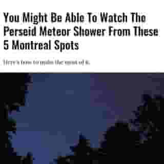 It peaks tonight!⁠
⁠
Click the link in @mtlblog bio for the full story! ⁠
⁠
📸: Vitalij Kopa via @dreamstime