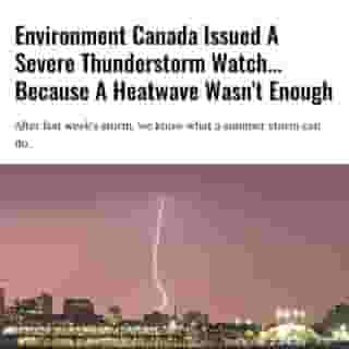 Environment Canada reminds us: "when thunder roars, go indoors!" ⛈️⁠
⁠
Click the link in @mtlblog bio for the full story! ⁠
⁠
📸: Martial Genest via @dreamstime⁠
