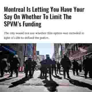 For the next couple of weeks, the City of Montreal is asking for your opinion on how it should craft the 2021 budget. In the public consultation survey, residents can weigh in on a number of issues, from increasing property taxes to rebuilding the economy. ⁠
⁠
But another question has received quite a bit of attention on social media: the potential of limiting or reducing the SPVM.⁠
⁠
Click the link in @mtlblog bio for the full story! ⁠
⁠
📸: Benoit Daoust on @dreamstime