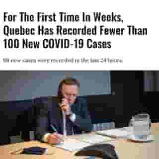 For the first time in months, Quebec has recorded fewer than 100 new COVID-19 cases in a single day, according to Health Minister Christian Dubé.  ⁠
⁠
Click the link in @mtlblog bio for the full story! ⁠
⁠
📸: @francoislegault.pm⁠
