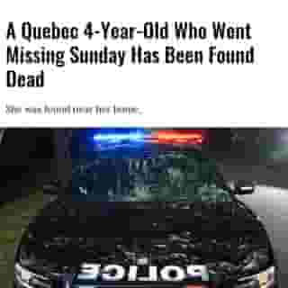 A four-year-old girl who went missing in Shannon, Quebec, in the Capitale-Nationale region, was found dead after midnight near her home.⁠
⁠
Click the link in @mtlblog bio for the full story! ⁠
⁠
📸: Sûreté du Québec