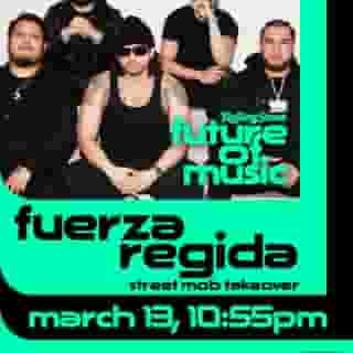 Rolling Stone's Future of Music @sxsw showcase continues with a packed Day 2️⃣ on March 13, 2026 in Austin, Texas. @fuerzaregida, @chinito_pacas, @claveespecial, and @lineapersonaloficial all take the stage at @acllive — don't miss it.