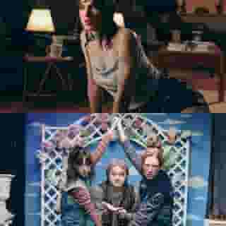 @taylorswift goes back to the nineties in star-studded "Opalite" video, which features Cillian Murphy, Greta Lee, @jodiesmith, Domhnall Gleeson, and @lewiscapaldi –  everyone she appeared on The Graham Norton Show back in October (including Norton himself). Watch it now at the link in our bio.