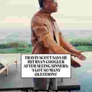 @travisscott says he watched 'Sinners' — and then immediately hit Ryan Coogler. "I got so many questions."