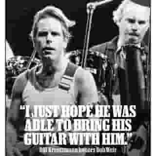 Grateful Dead drummer @billkreutzmann has written a heartfelt tribute to his late bandmate, Bob Weir. "There are so many people who can rightfully say that their life would not have been the same without Bob Weir," the drummer wrote. "That’s been true for me since I was 17." Read more at the link in bio.