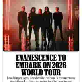 It’s about to be one hell of an exciting year for @evanescenceofficial. The band has announced its first worldwide headlining tour in four years, and they've also teased a new album for 2026. In an exclusive interview, Amy Lee reflects on Evanescence’s notable moments from 2025 and details their momentous year ahead. “We have really tapped into something special." Link in bio.