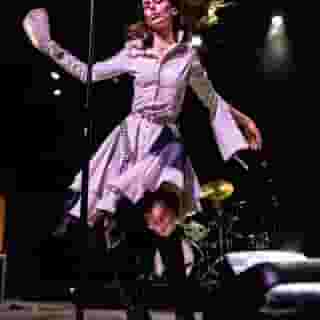 The guitars were buzzing and the crowd was jumping at Brooklyn Paramount this weekend when a stacked bill of indie rock trios took over the ornate theater. @baritaliaa headlined the night, while a pair of Chicago bands, @lifeguard_band  and @horsegirlmusic, opened. 

Hit the link in our bio to see our full gallery of photos. 📷 @grifflotz for Rolling Stone