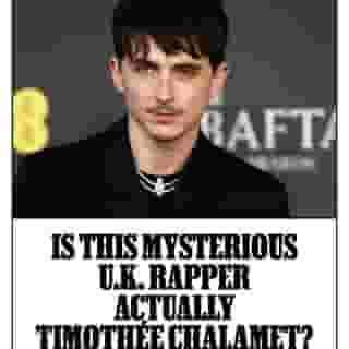Would Timothée Chalamet block out time in his packed schedule to pose as a mysterious U.K. rapper, release some singles in a thick scouse accent, and not tell anyone? The internet would like you to think he would.

A rumor making the rounds this week suggests that the Oscar-nominated actor’s latest role is portraying hip-hop artist @esdeekid, whose “LV Sandals” has gained TikTok traction and whose singles “Phantom” and “4 Raws” have become U.K. hits. Read more at the link in our bio. 📷 Samir Hussein/WireImage/Getty
