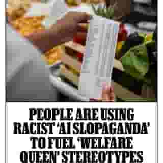 The pause on SNAP benefits is depriving over 41 million Americans of access to food. Millions are facing a prolonged period of hunger — and some are using AI programs to mock their circumstance. Rolling Stone spoke with two scholars about the troubling trend. Read at the link in bio. 📷 Getty