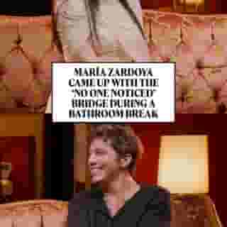 @maria.themarias tells @rolemodel the origin story behind The Marias' "No One Noticed" in their #MusiciansOnMusicians conversation. Watch the full chat at the link in our bio.