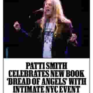 It was a historic Election Night in New York City — and it wouldn’t be @thisispattismith’s style to let the drama of the moment go unmilked. Smith appeared at Manhattan’s Town Hall last night to introduce her new memoir, ‘Bread of Angels.’ It was a night of songs and stories, with stripped-down acoustic performances of classics from all over her catalog – plus a crowd sing-a-long of “Happy Birthday” to Robert Mapplethorpe. Read @robbiesheff’s recap at the link in our bio. 📷 Sachyn Mital/Town Hall
