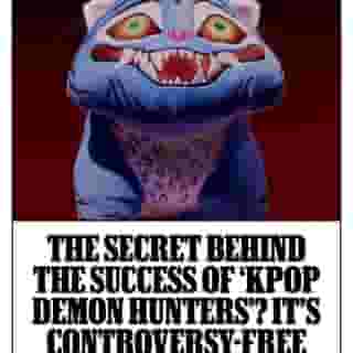 'KPop Demon Hunters,' Netflix's animated film about a fictional, evil-slaying girl group, is a monster smash on Netflix and on the charts. At the link in our bio, read why the music industry is taking notes. 📷 @evelynfreja for Rolling Stone