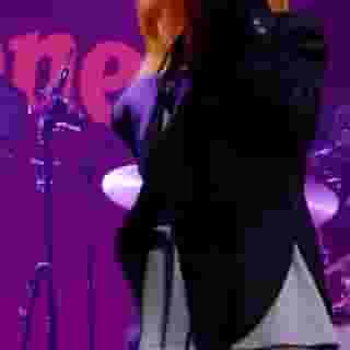 Hayley Williams (@yelyahwilliams) and @jackantonoff (with @bleachersmusic) perform "Love Me Different" at Rolling Stone's #MusiciansonMusicians LIVE. Watch the full set at YouTube.com/RollingStone or head to the link in bio.